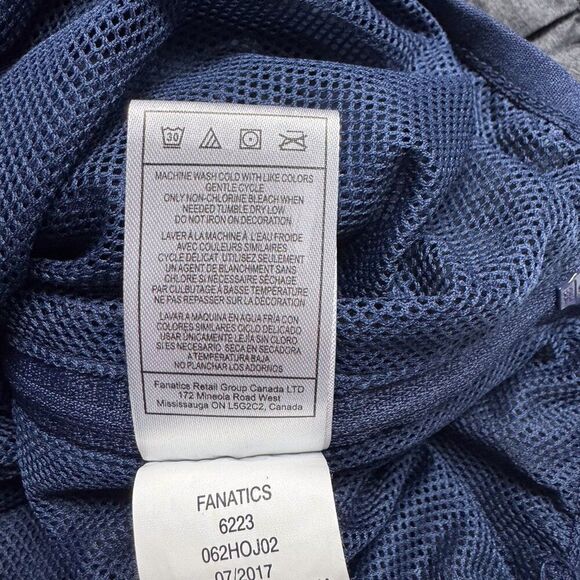 Dallas Cowboys Fanatics Windbreaker Jacket Mens Large Blue Gray Golf Outdoor Run - Picture 10 of 13